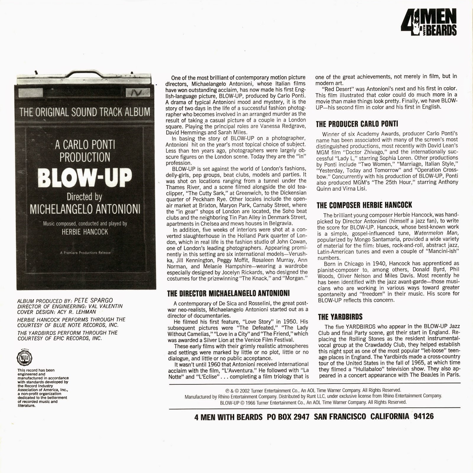 BLOW-UP サントラ HERBIE HANCOCK LP レコード 美品 www.eximo.pt